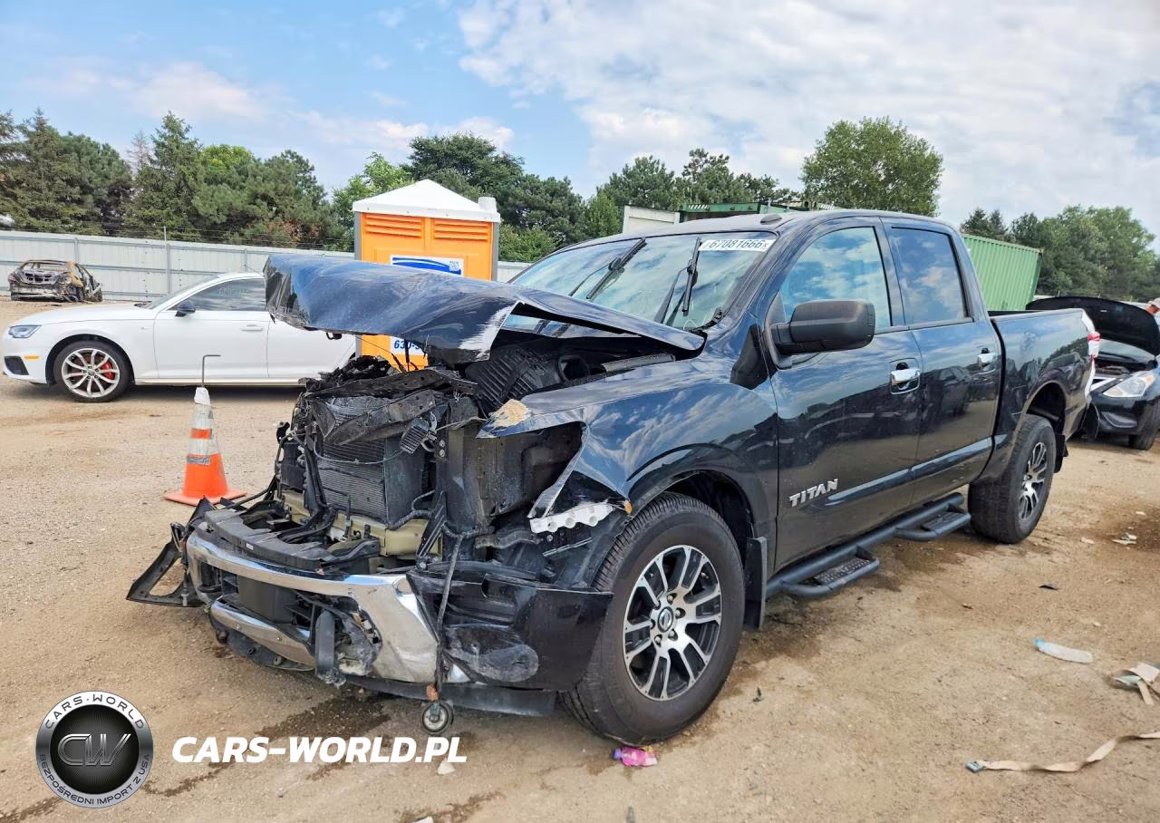 2021 Nissan Titan Sv VIN:1N6AA1ED5MN515231 - 1