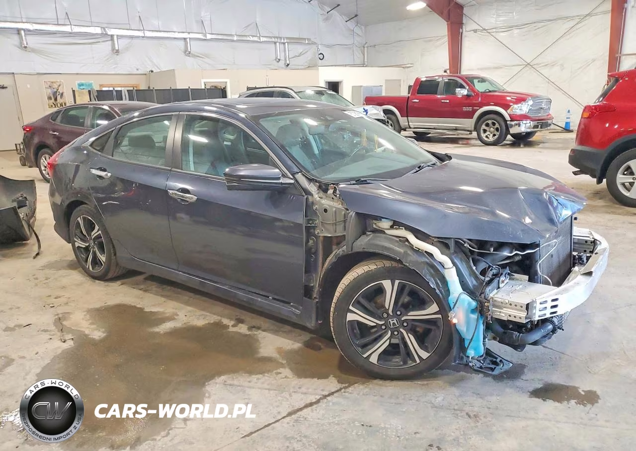 2017 Honda Civic Touring VIN:19XFC1F92HE214732 - 4