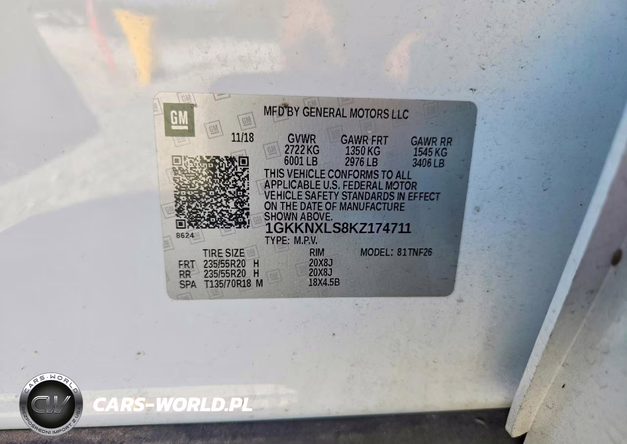 2019 GMC Acadia Denali VIN:1GKKNXLS8KZ174711 - 14