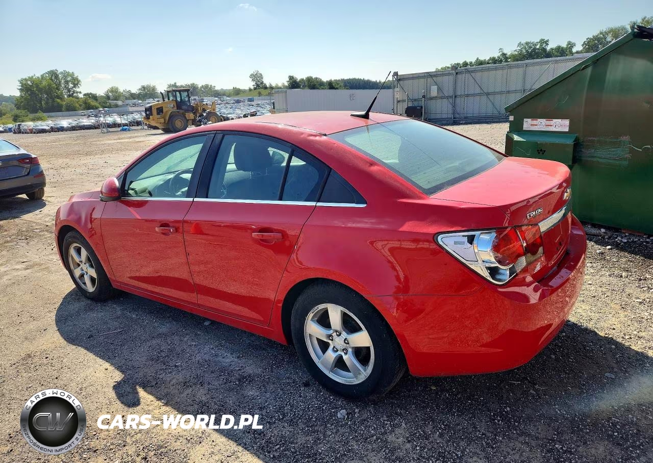 2014 Chevrolet Cruze Lt VIN:1G1PC5SB6E7246592 - 2
