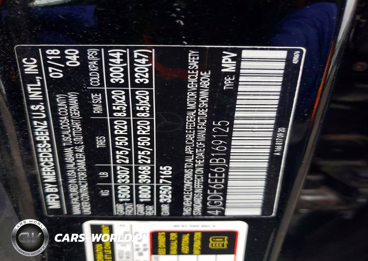 2018 Mercedes-Benz Gls 450 4Matic VIN:4JGDF6EE6JB169125 - 13