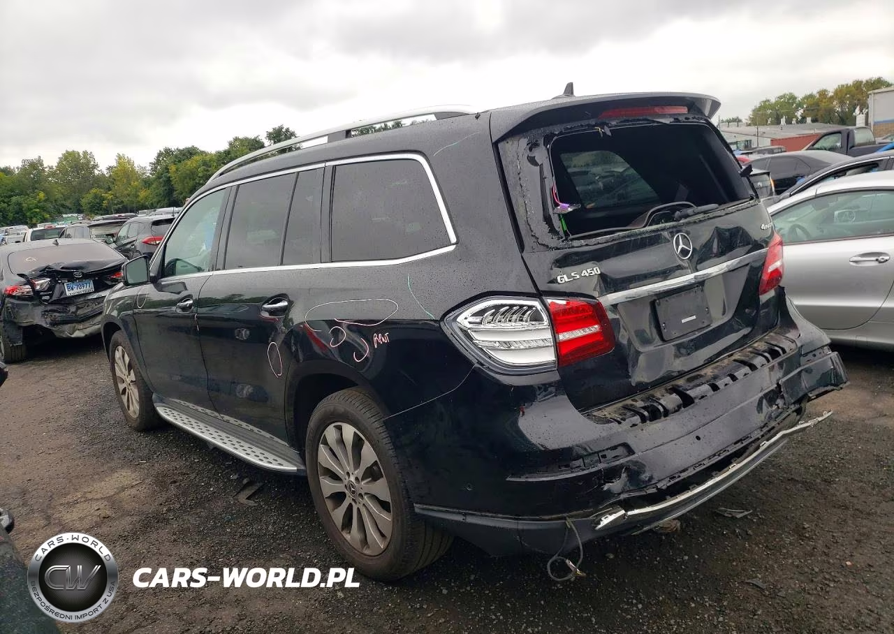 2018 Mercedes-Benz Gls 450 4Matic VIN:4JGDF6EE6JB169125 - 2