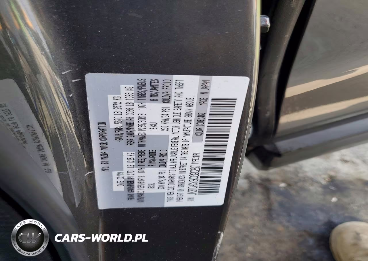 2019 Mazda Cx-9 Touring VIN:JM3TCACY3K0320287 - 13