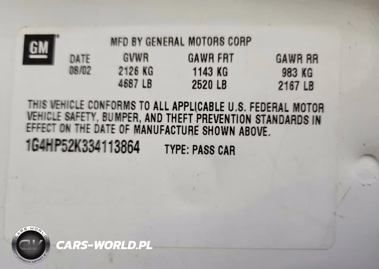 2003 Buick Lesabre Custom VIN:1G4HP52K334113864 - 12