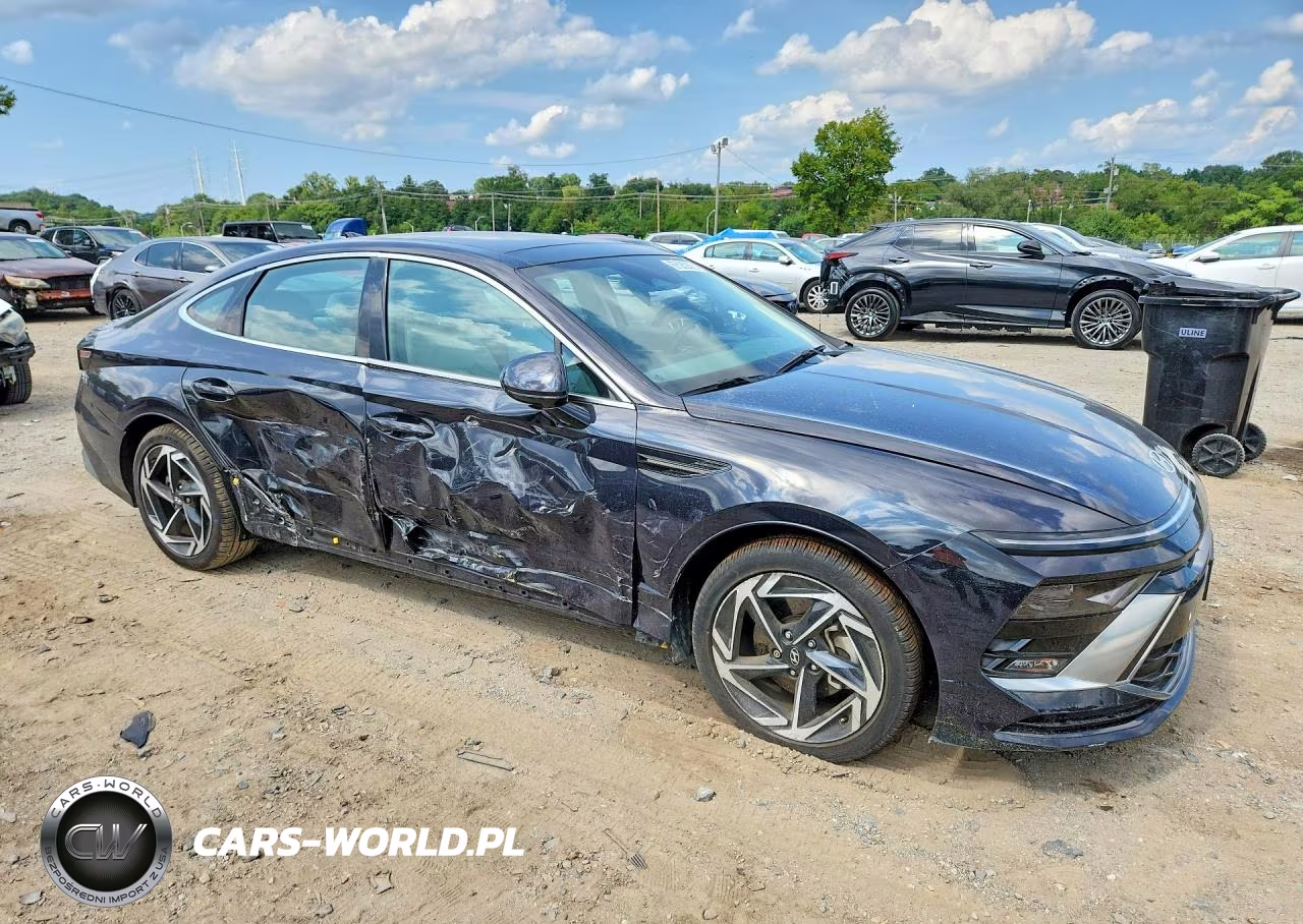 2024 Hyundai Sonata Sel VIN:KMHL14JAXRA354362 - 4