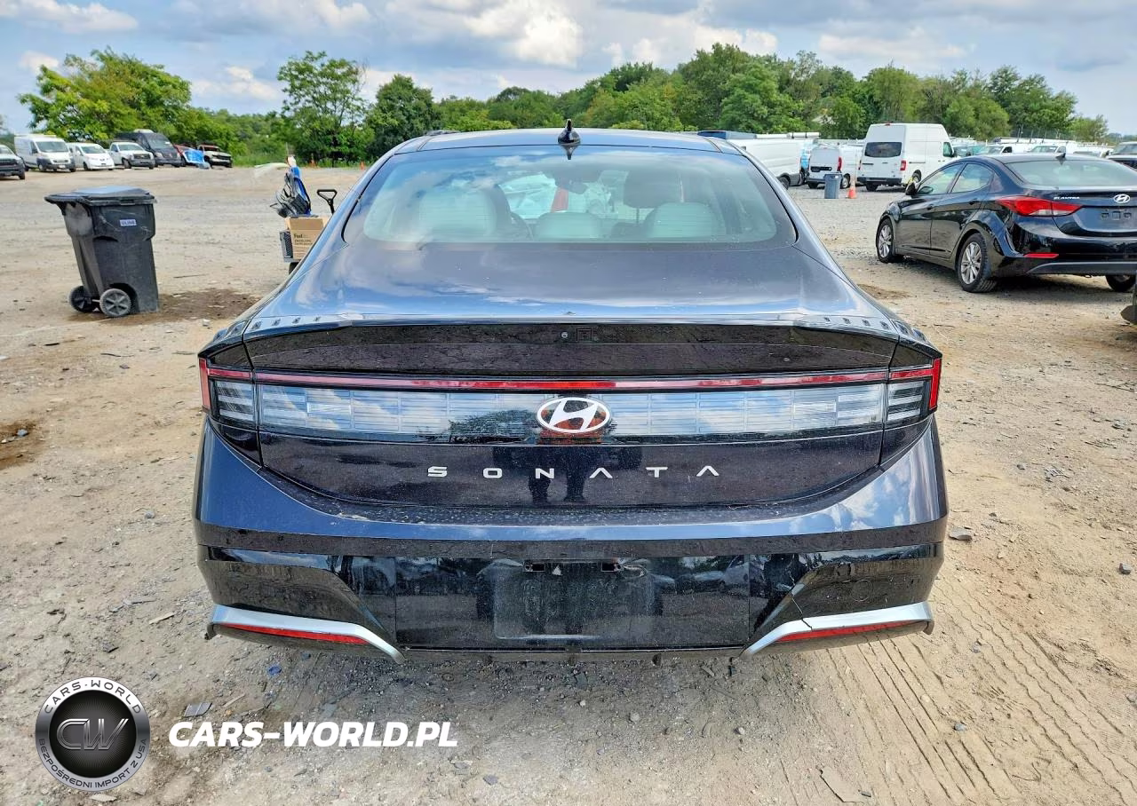2024 Hyundai Sonata Sel VIN:KMHL14JAXRA354362 - 6