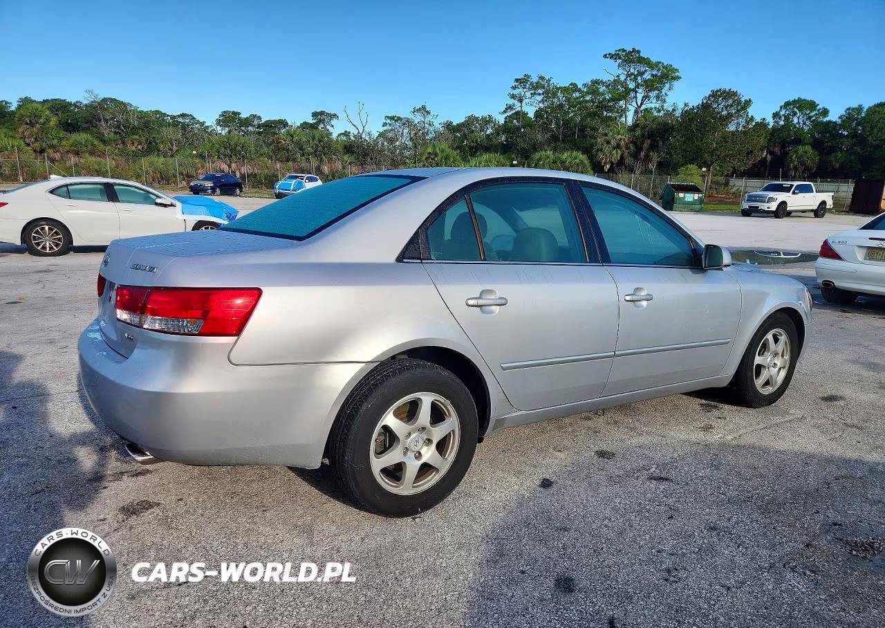 2006 Hyundai Sonata Gls V6 VIN:5NPEU46F96H035855 - 3