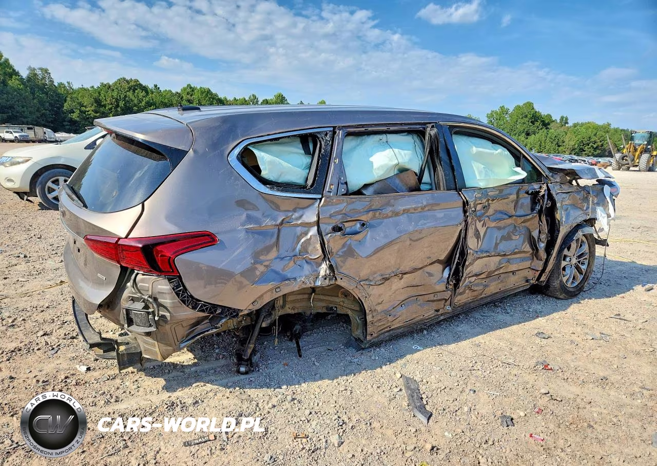 2019 Hyundai Santa Fe Se VIN:5NMS2CAD8KH010929 - 3