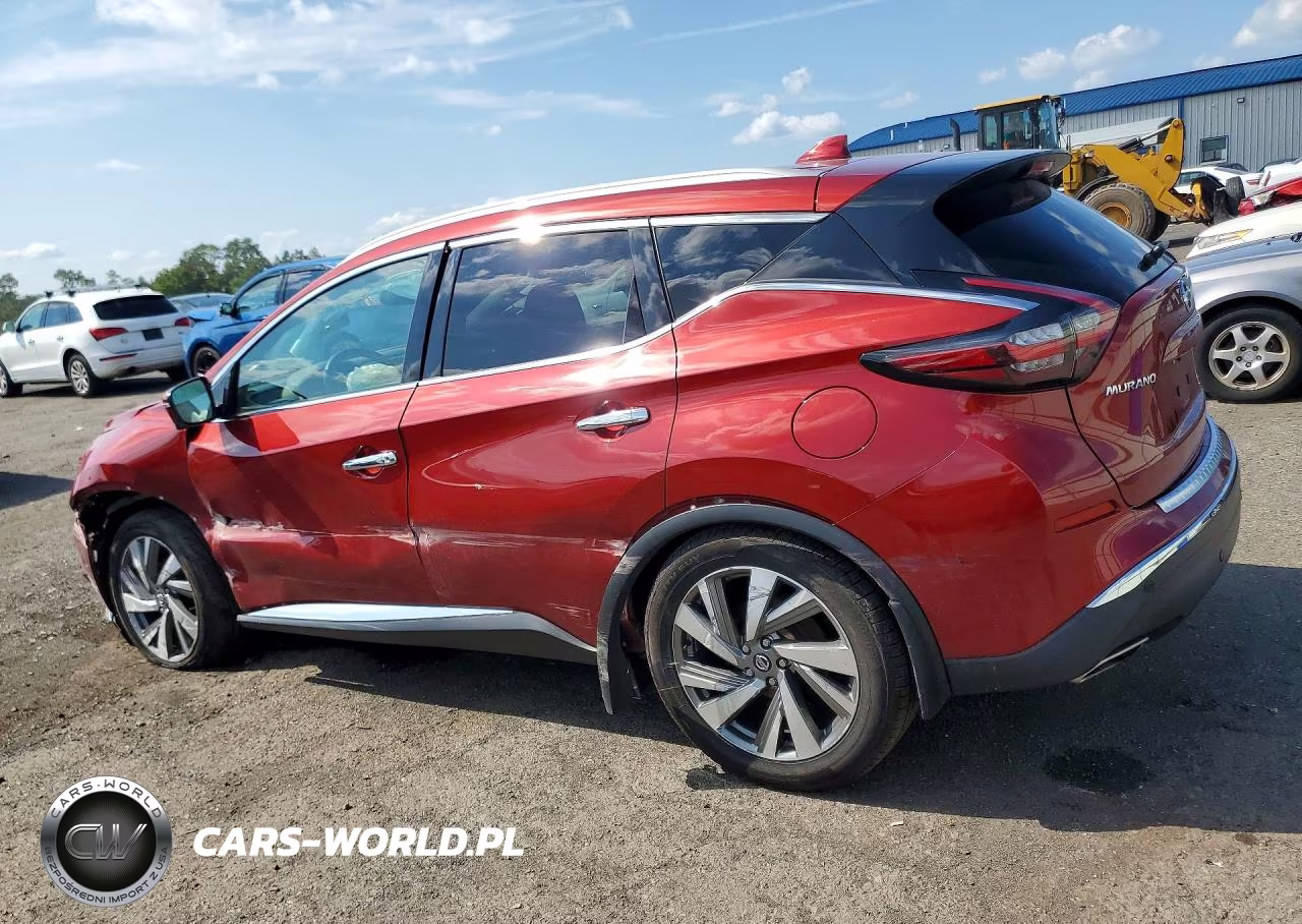 2019 Nissan Murano Sl VIN:5N1AZ2MS5KN140578 - 2