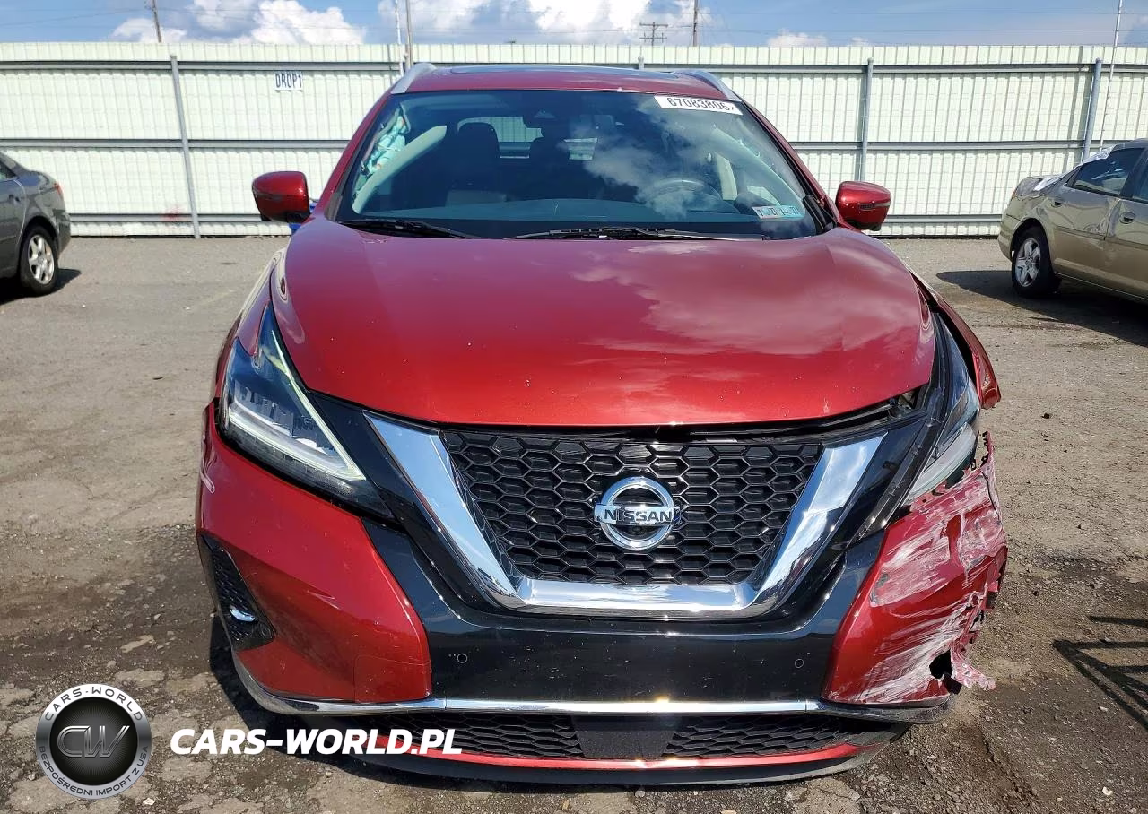 2019 Nissan Murano Sl VIN:5N1AZ2MS5KN140578 - 5