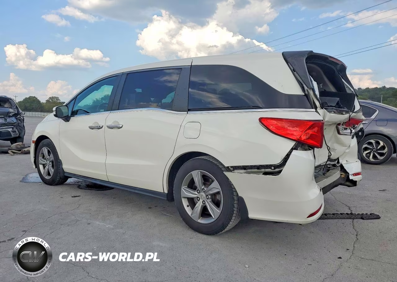 2018 Honda Odyssey Exl VIN:5FNRL6H72JB055278 - 2