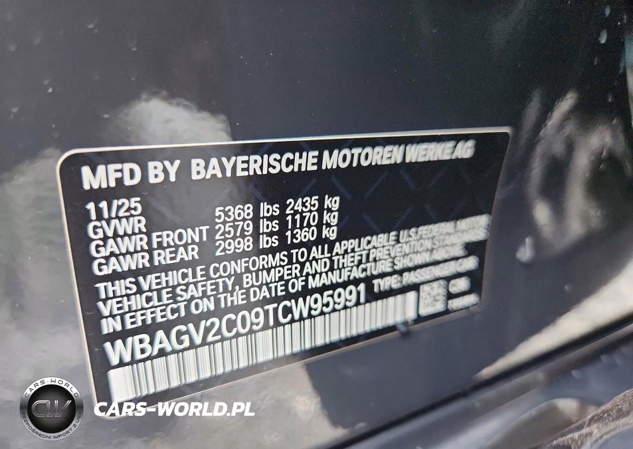 2026 BMW 840I VIN:WBAGV2C09TCW95991 - 12