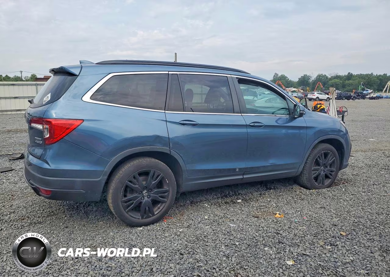 2021 Honda Pilot Se VIN:5FNYF6H26MB049253 - 3