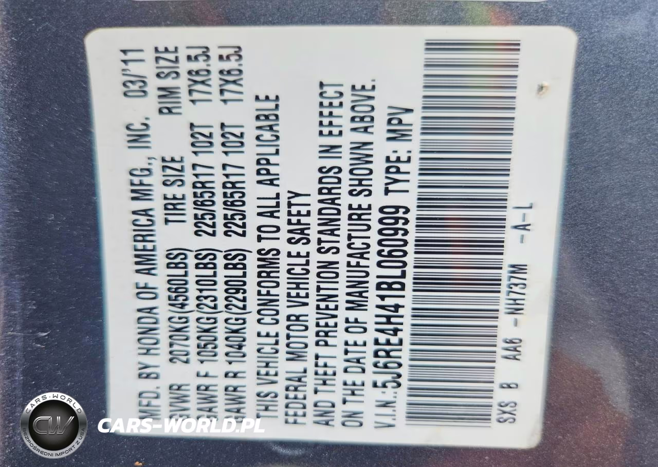 2011 Honda Cr-V Se VIN:5J6RE4H41BL060999 - 13