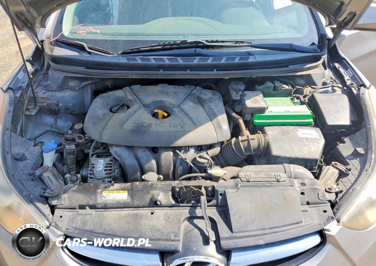 2011 Hyundai Elantra Gls VIN:KMHDH4AE8BU094809 - 11