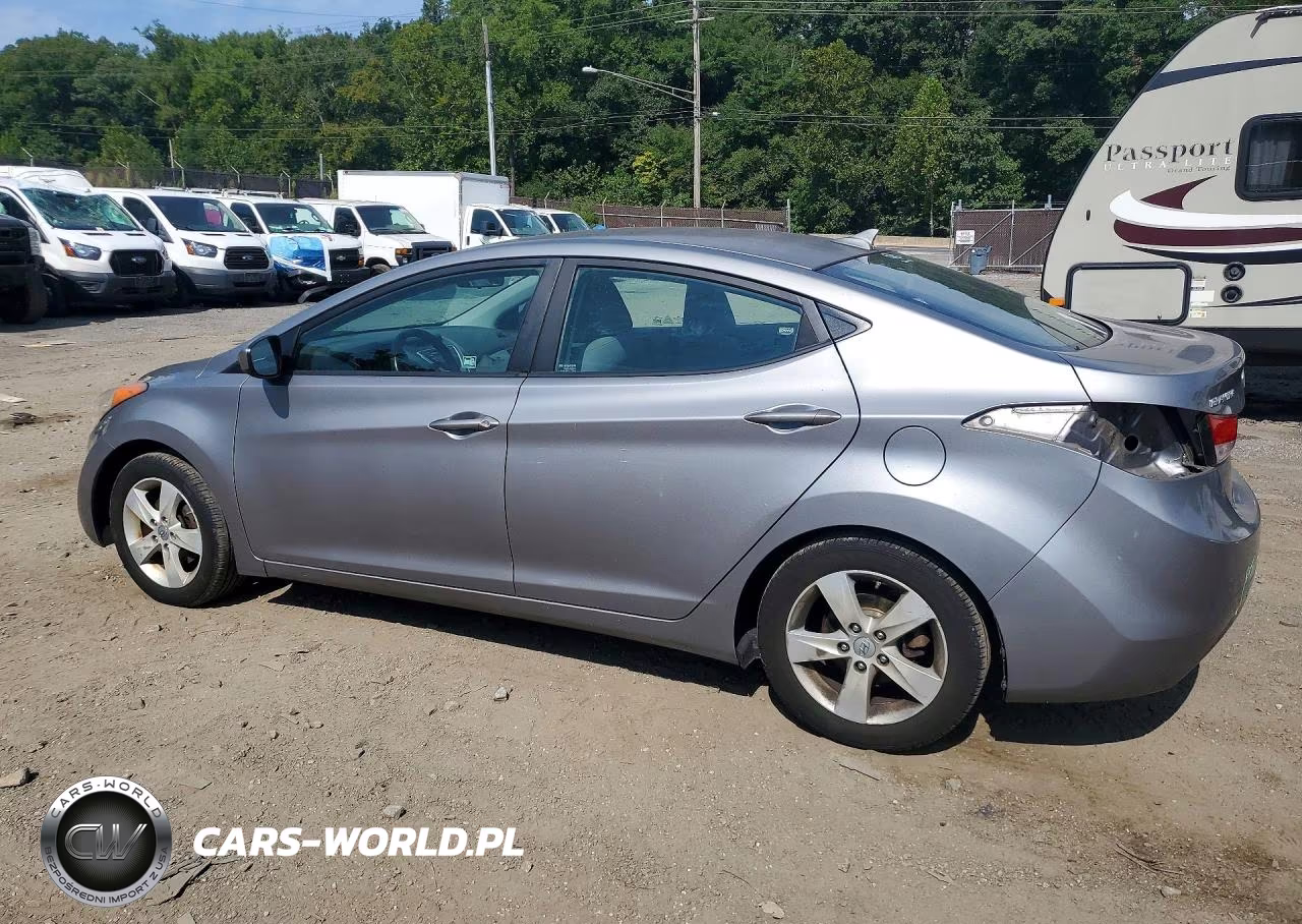 2011 Hyundai Elantra Gls VIN:KMHDH4AE8BU094809 - 2