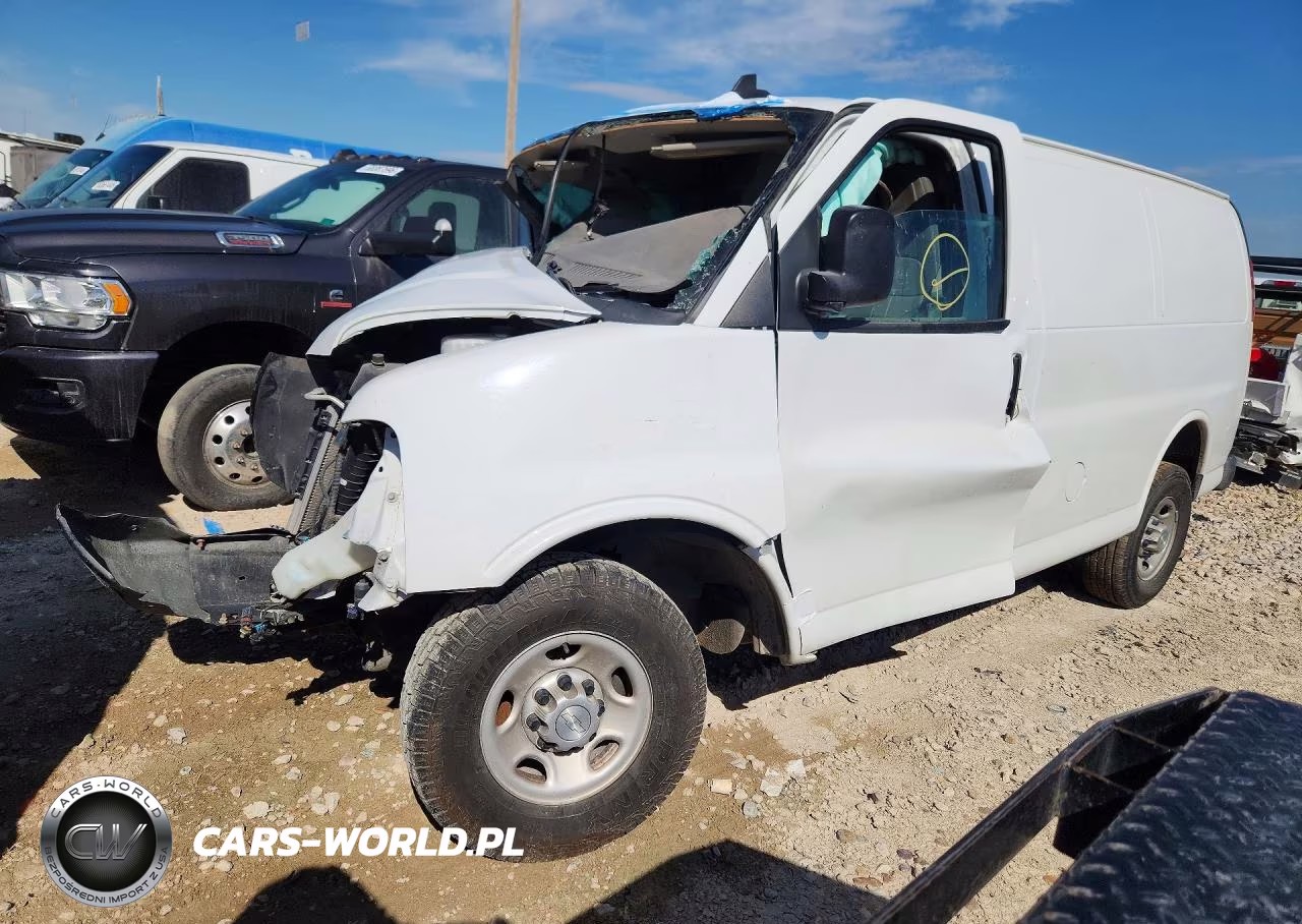 2019 Chevrolet Express G2500 Delivery Van VIN:1GCWGAFG7K1196077 - 1