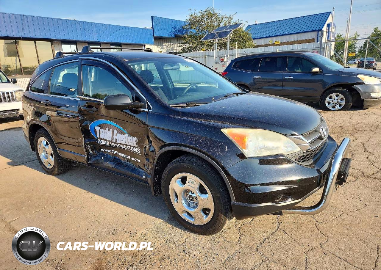 2010 Honda Cr-V Lx VIN:5J6RE4H39AL060190 - 4