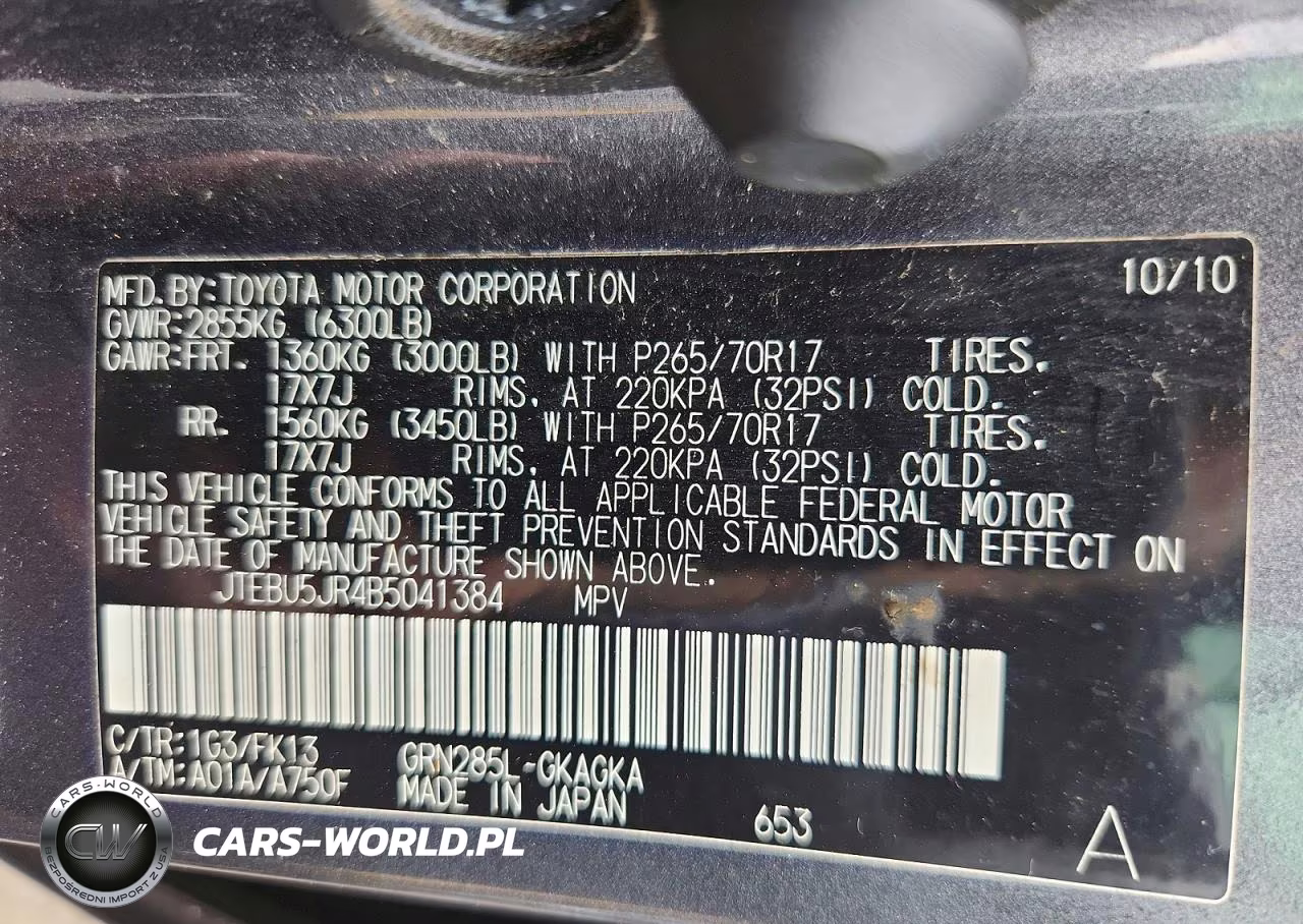 2011 Toyota 4Runner Sr5 VIN:JTEBU5JR4B5041384 - 13
