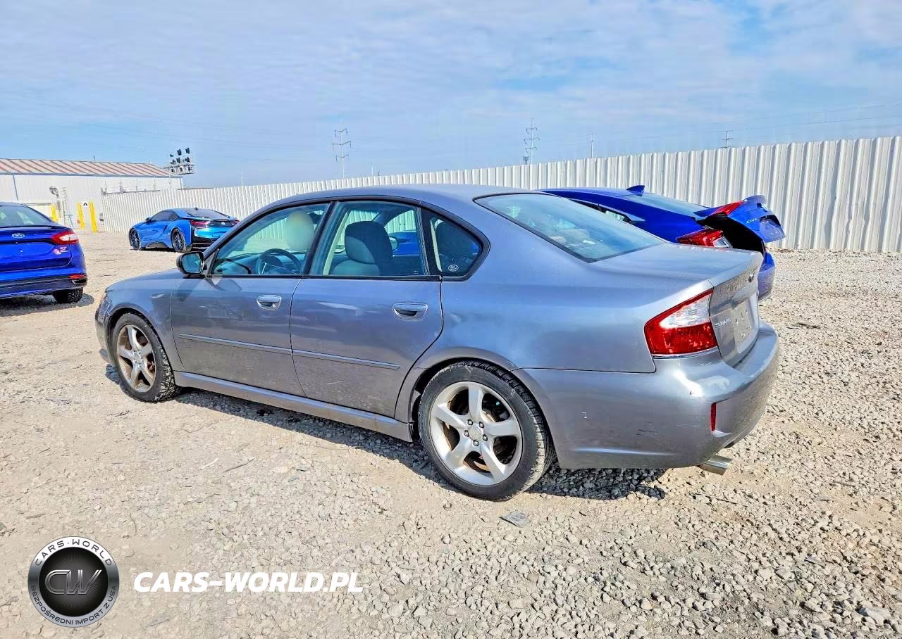 2009 Subaru Legacy 2.5I VIN:4S3BL616497231588 - 2