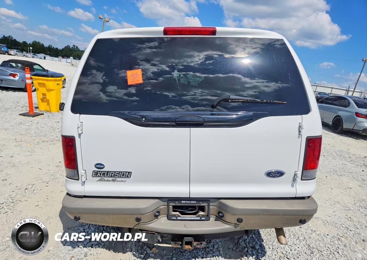 2003 Ford Excursion Eddie Bauer VIN:1FMNU44L63EA80199 - 6