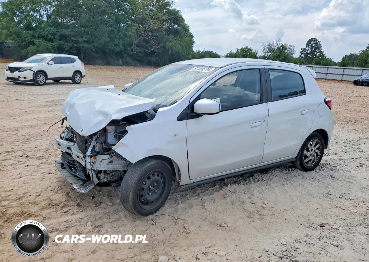2024 Mitsubishi Mirage Es VIN:ML32AUHJ8RH006866 - 1