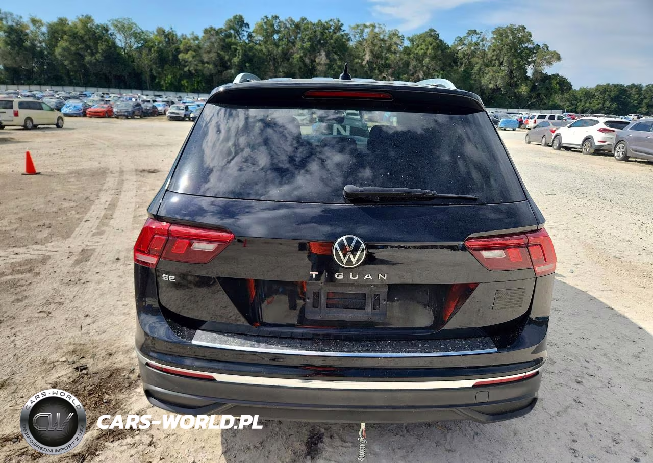 2022 Volkswagen Tiguan Se VIN:3VV3B7AX3NM086177 - 6