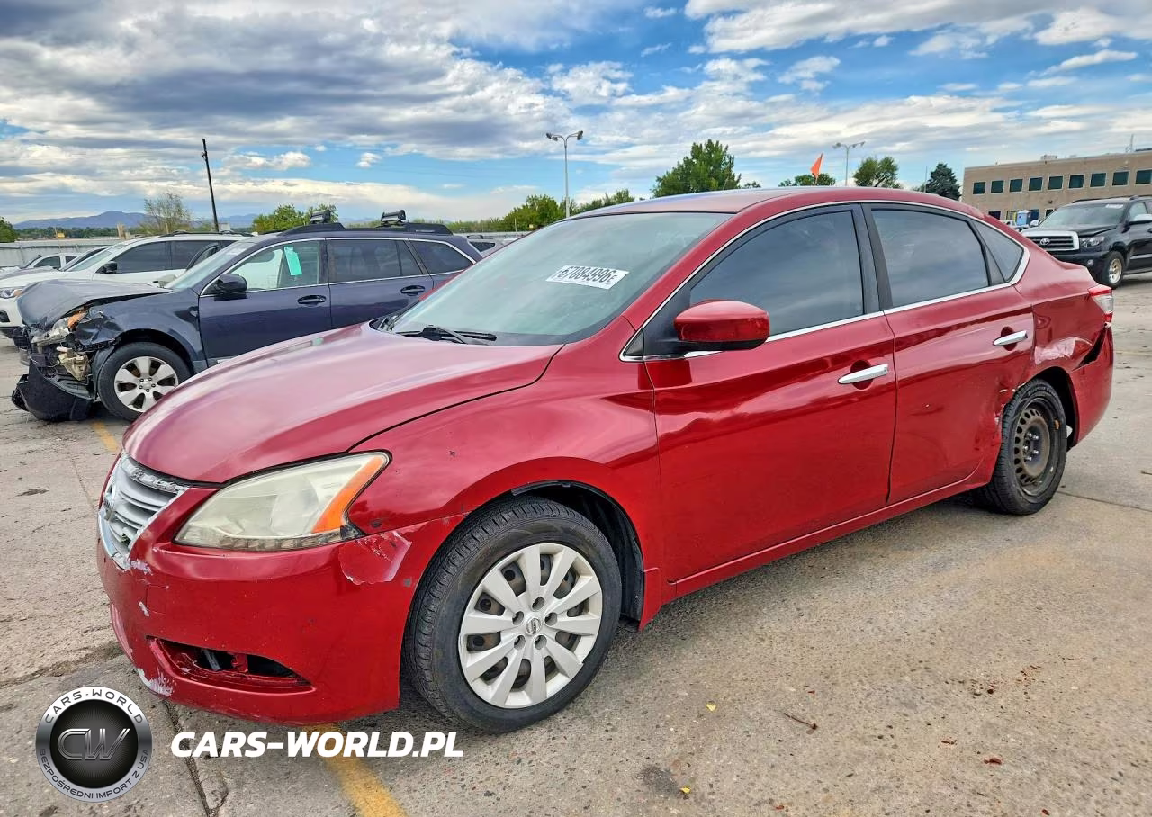 2014 Nissan Sentra S VIN:3N1AB7AP5EL685211 - 1