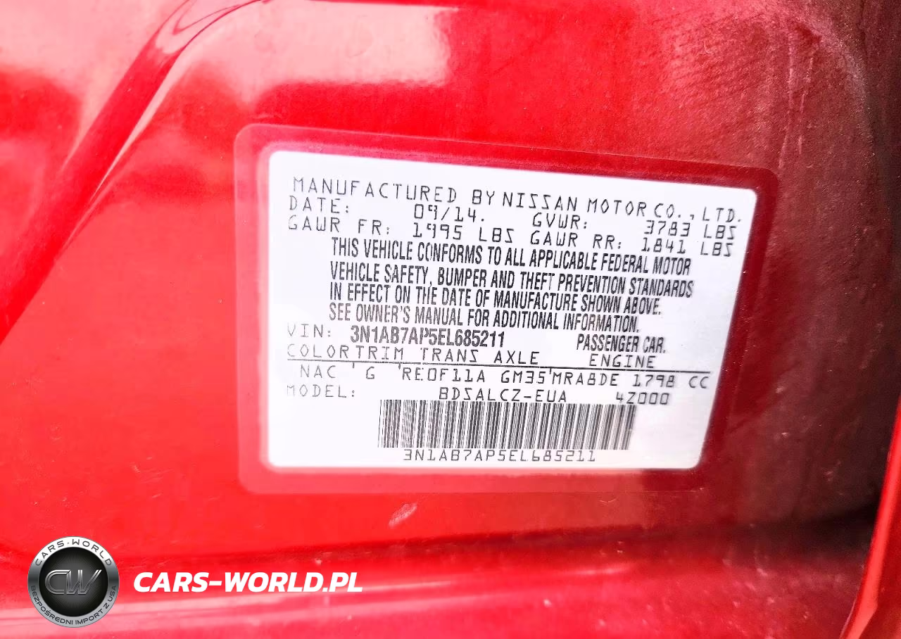 2014 Nissan Sentra S VIN:3N1AB7AP5EL685211 - 12