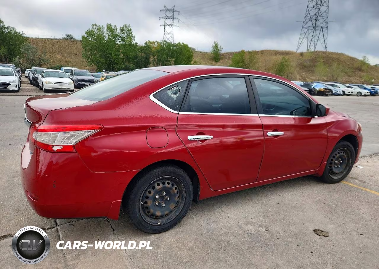2014 Nissan Sentra S VIN:3N1AB7AP5EL685211 - 3