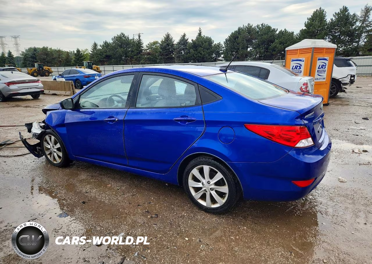 2014 Hyundai Accent Gls VIN:KMHCU4AE0EU597634 - 2
