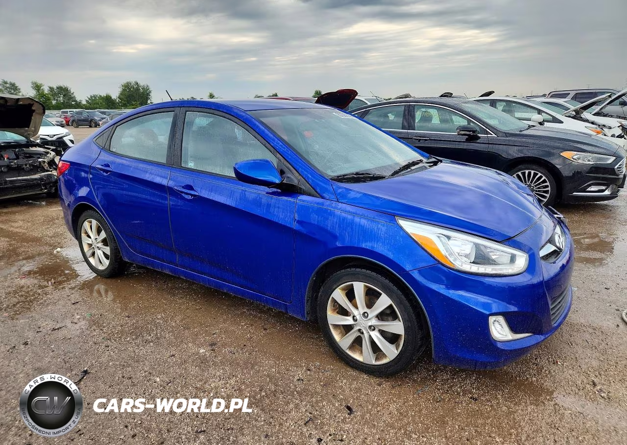 2014 Hyundai Accent Gls VIN:KMHCU4AE0EU597634 - 4