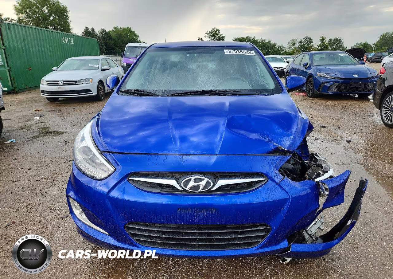 2014 Hyundai Accent Gls VIN:KMHCU4AE0EU597634 - 5