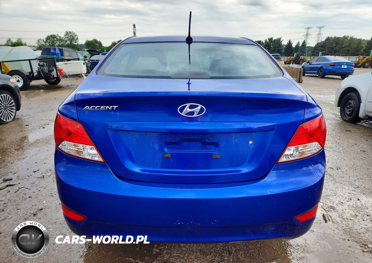 2014 Hyundai Accent Gls VIN:KMHCU4AE0EU597634 - 6