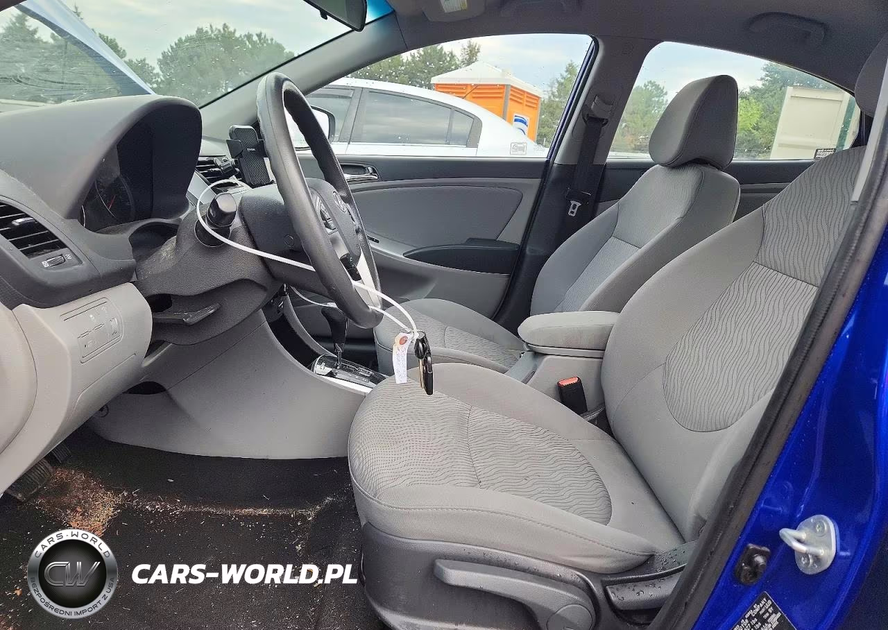 2014 Hyundai Accent Gls VIN:KMHCU4AE0EU597634 - 7
