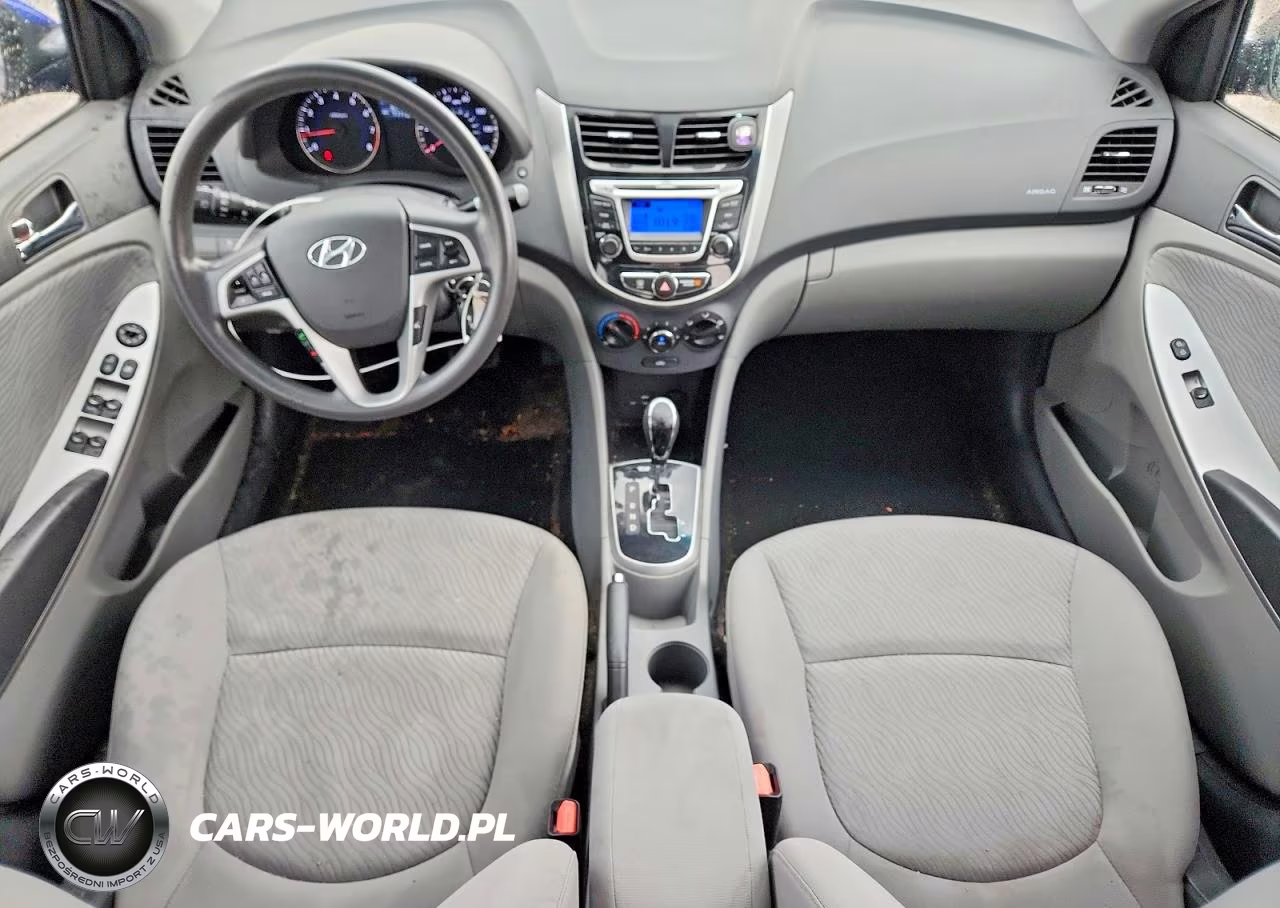 2014 Hyundai Accent Gls VIN:KMHCU4AE0EU597634 - 8