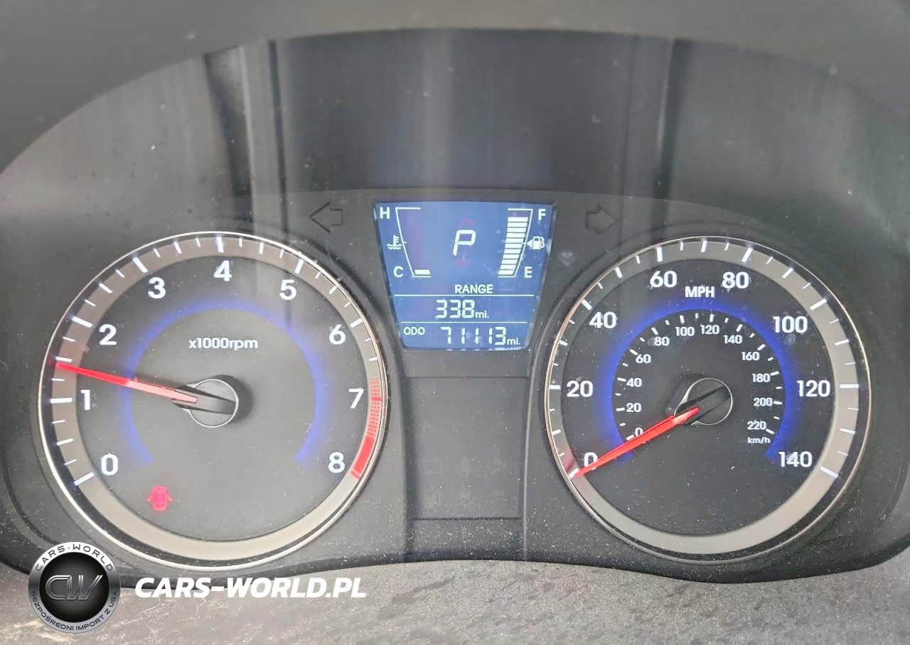 2014 Hyundai Accent Gls VIN:KMHCU4AE0EU597634 - 9