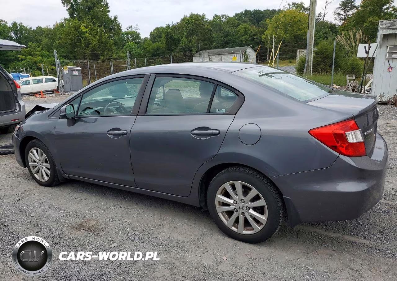 2012 Honda Civic Ex VIN:19XFB2F89CE318885 - 2