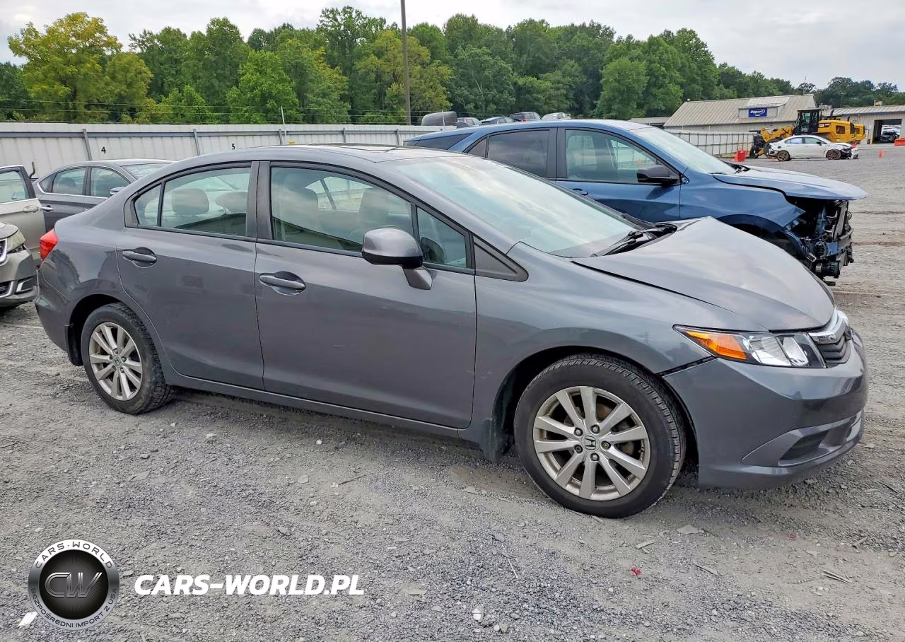 2012 Honda Civic Ex VIN:19XFB2F89CE318885 - 4