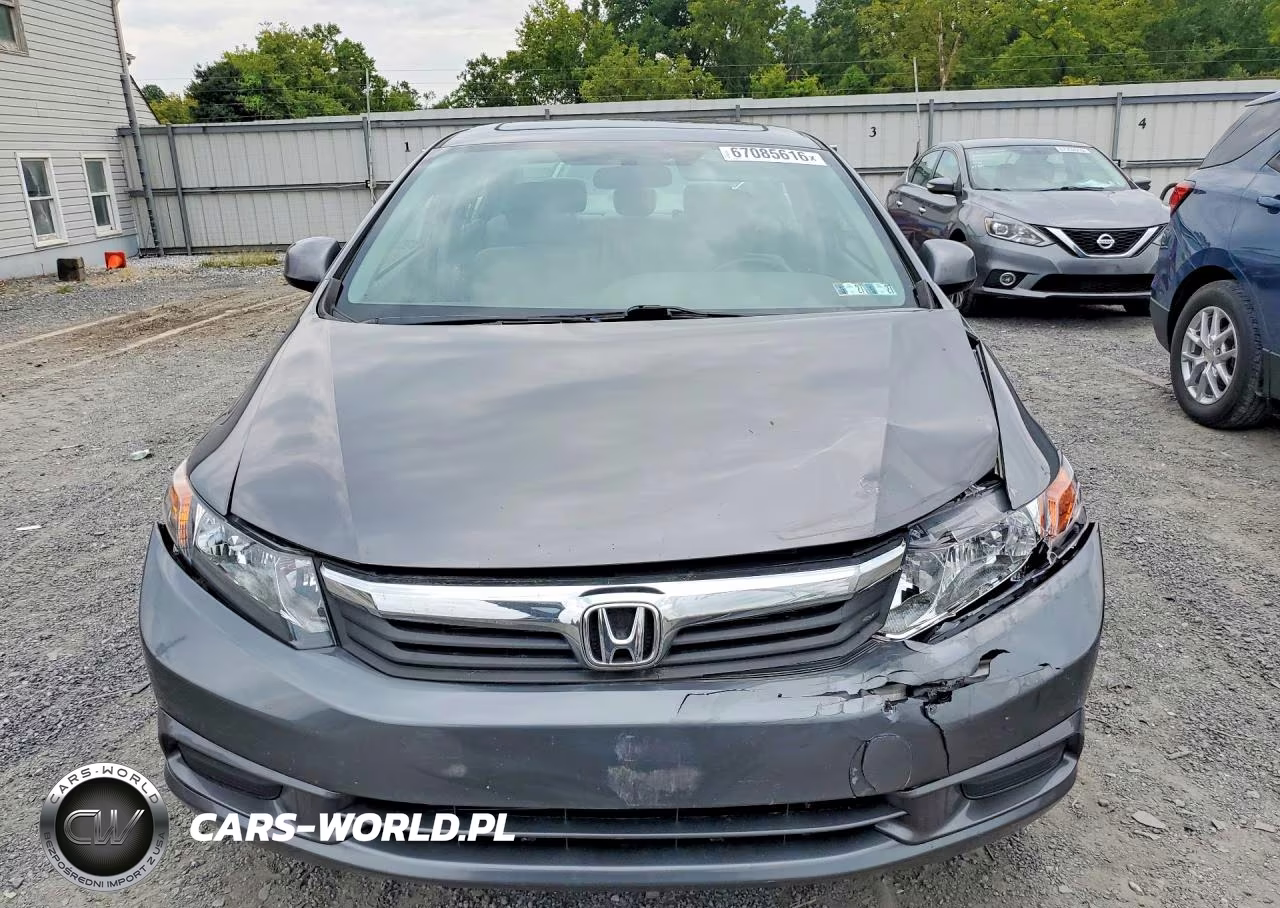 2012 Honda Civic Ex VIN:19XFB2F89CE318885 - 5