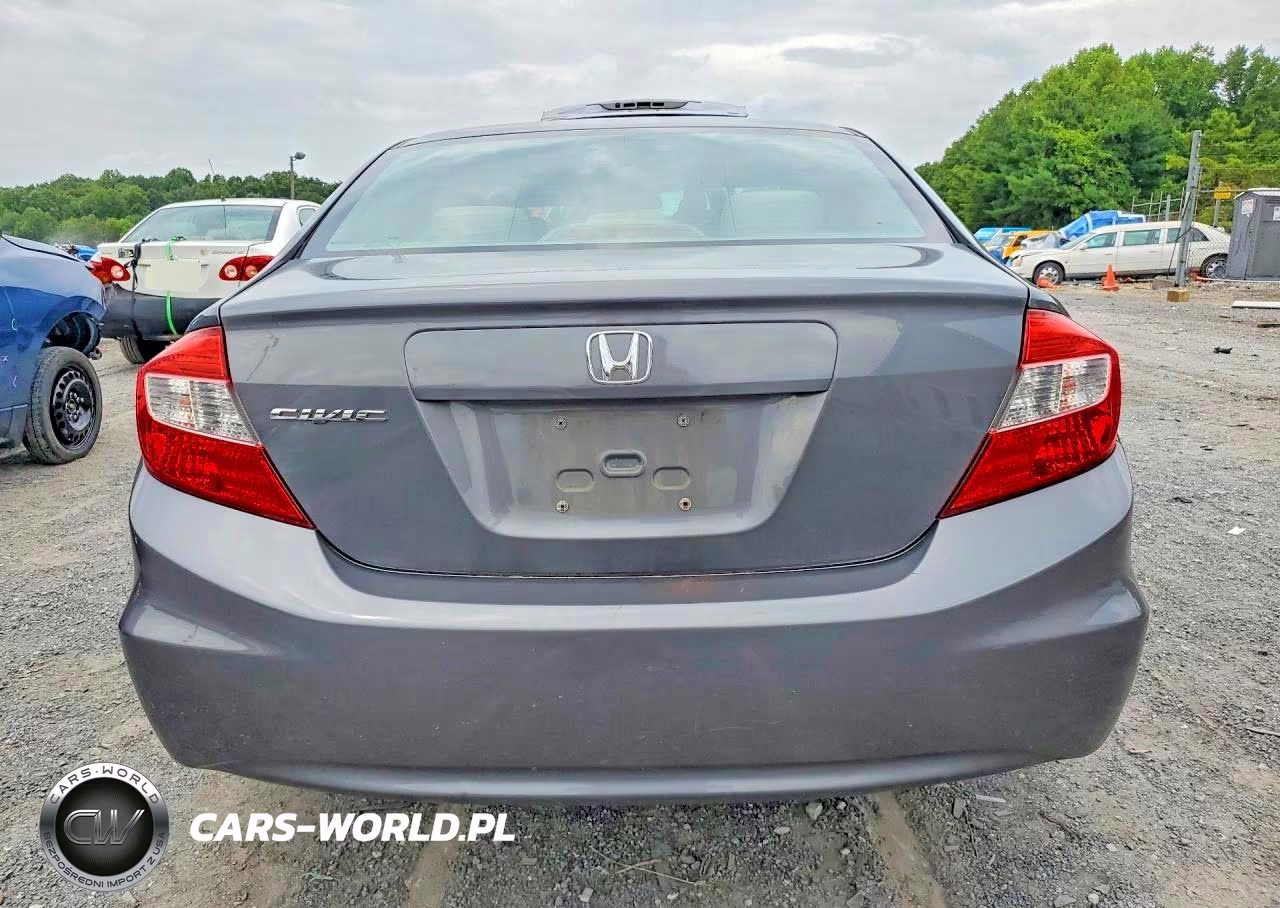 2012 Honda Civic Ex VIN:19XFB2F89CE318885 - 6