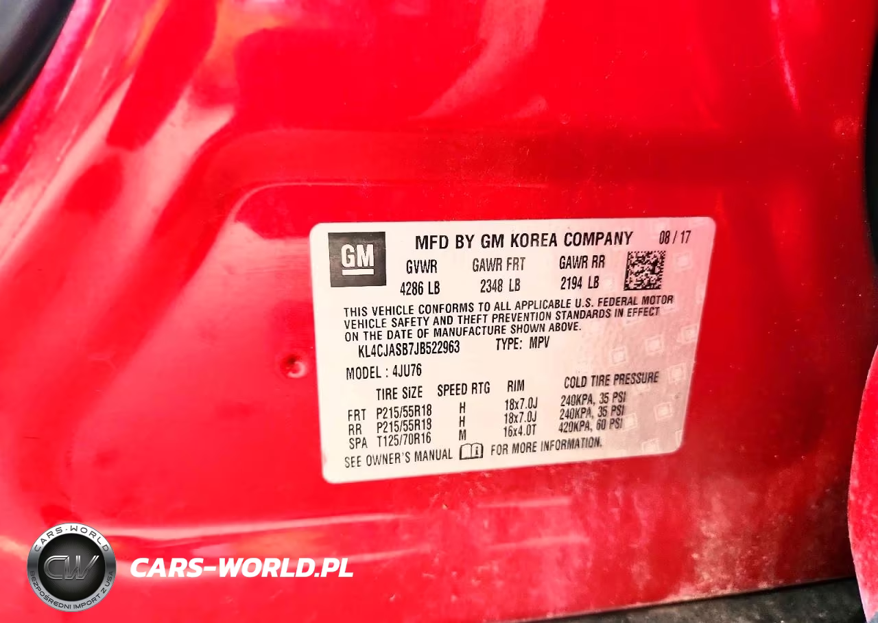 2018 Buick Encore Preferred VIN:KL4CJASB7JB522963 - 13
