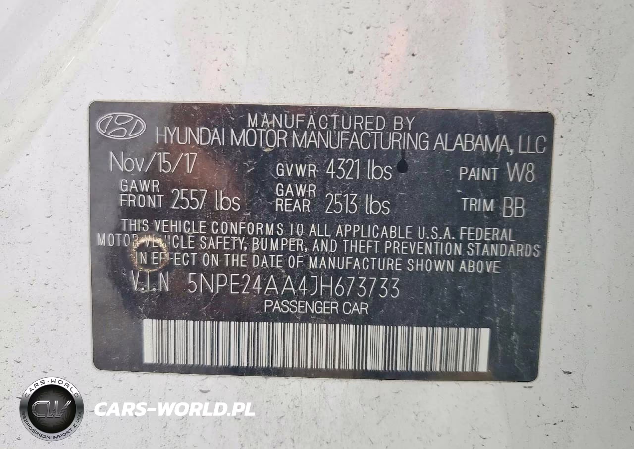 2018 Hyundai Sonata Eco VIN:5NPE24AA4JH673733 - 12