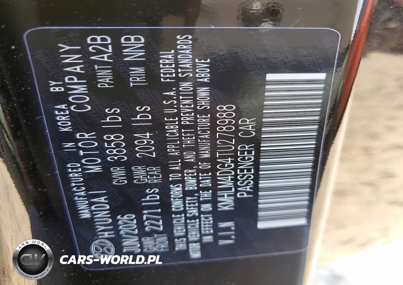 2026 Hyundai Elantra Sel Sport VIN:KMHLM4DG4TU278988 - 13