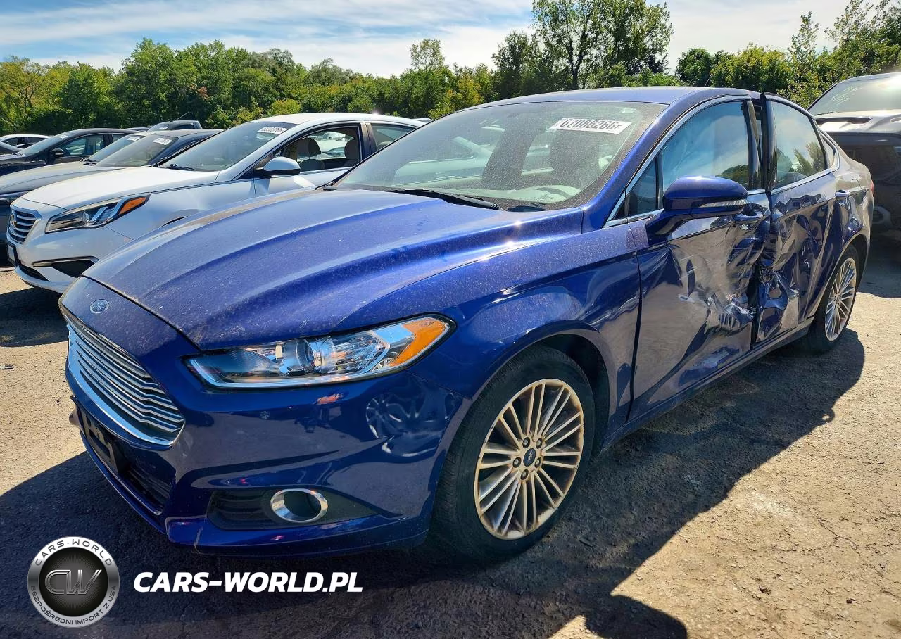 2015 Ford Fusion Se VIN:3FA6P0HDXFR108671 - 1