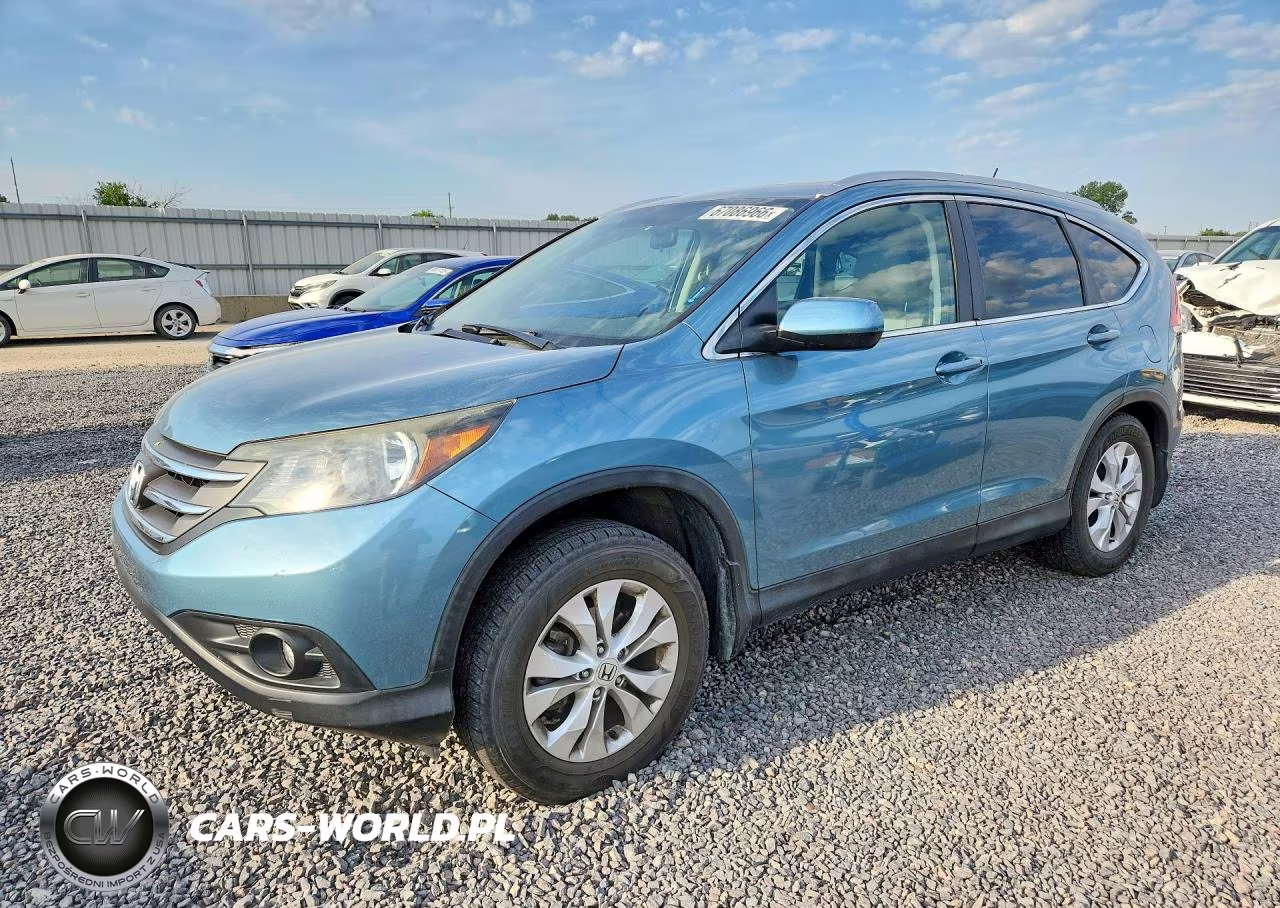 2014 Honda Cr-V Exl VIN:2HKRM4H75EH648156 - 1