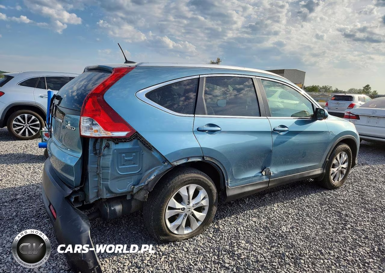 2014 Honda Cr-V Exl VIN:2HKRM4H75EH648156 - 3