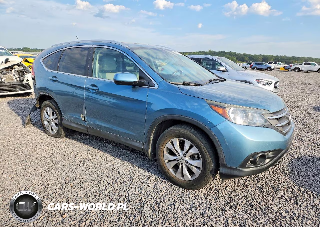 2014 Honda Cr-V Exl VIN:2HKRM4H75EH648156 - 4