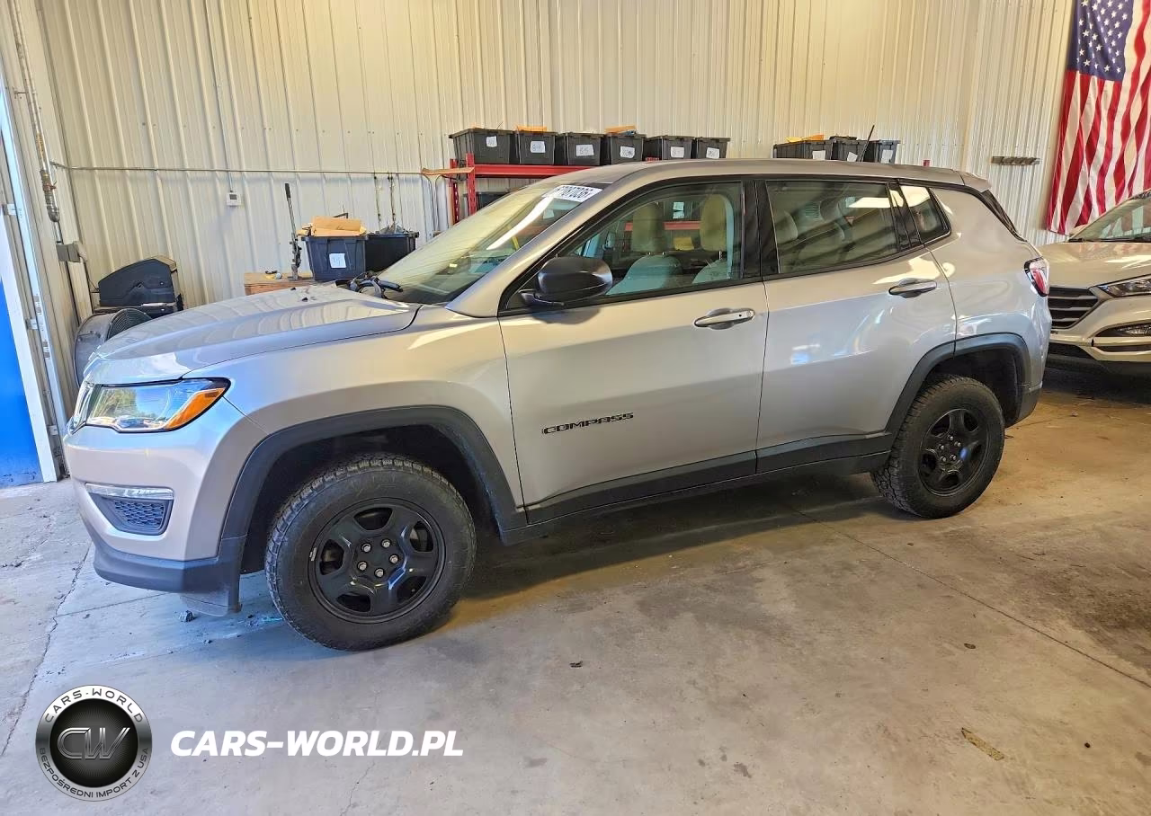 2018 Jeep Compass Sport VIN:3C4NJDAB9JT408804 - 1