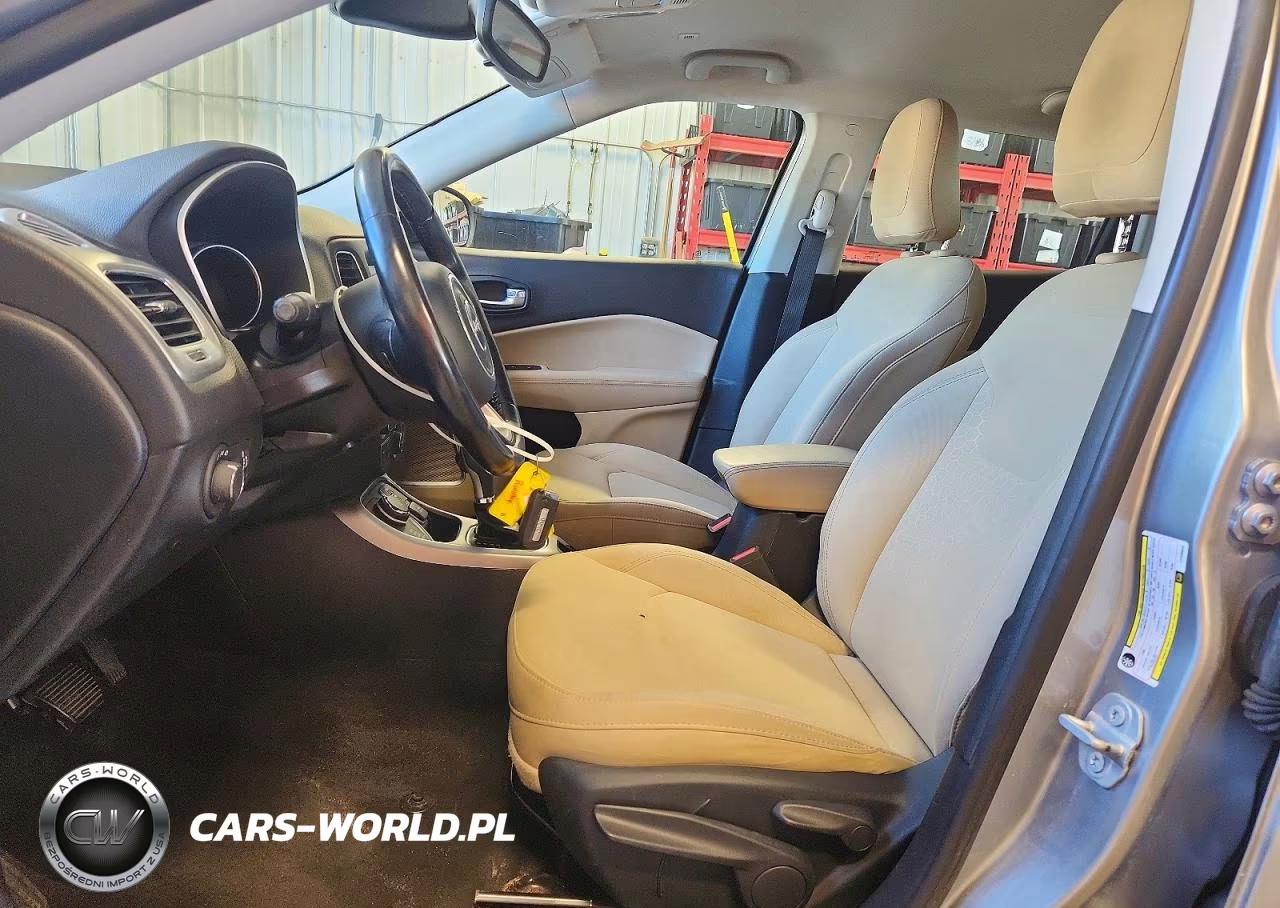 2018 Jeep Compass Sport VIN:3C4NJDAB9JT408804 - 7
